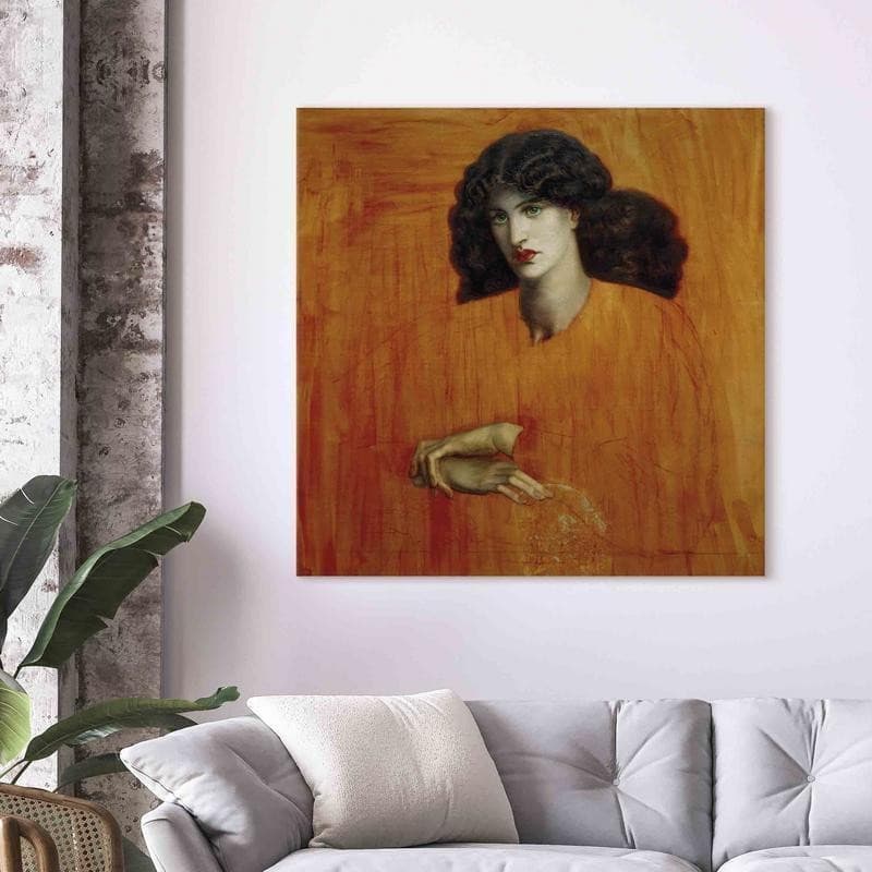 Quadro - La Donna della Finestra (Dante Gabriel Rossetti) in Poster e stampe Collezione Casa - Trebisacce, commercioVirtuoso.it