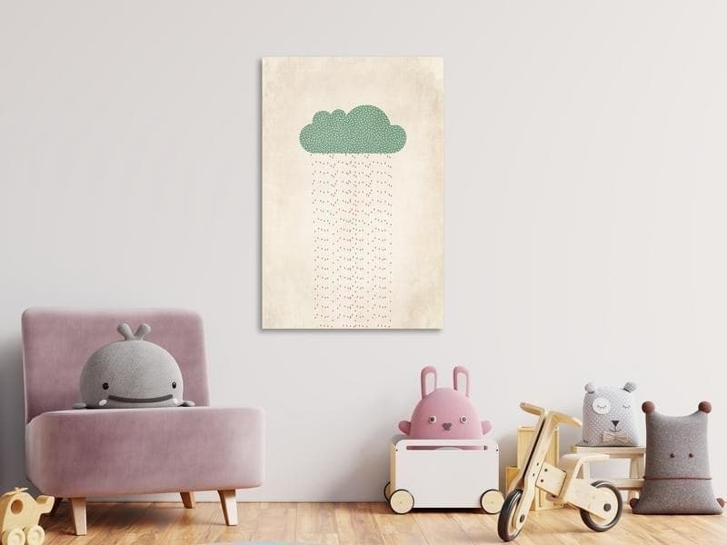 Quadro - Candy Rain (1 Part) Vertical in Poster e stampe Collezione Casa - Trebisacce, commercioVirtuoso.it