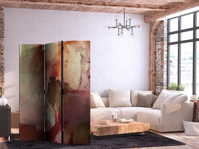 Paravento - Rose Abstraction - Spilled Watercolor Paint in Spring Colors in Adesivi per finestre Collezione Casa - Trebisacce, commercioVirtuoso.it