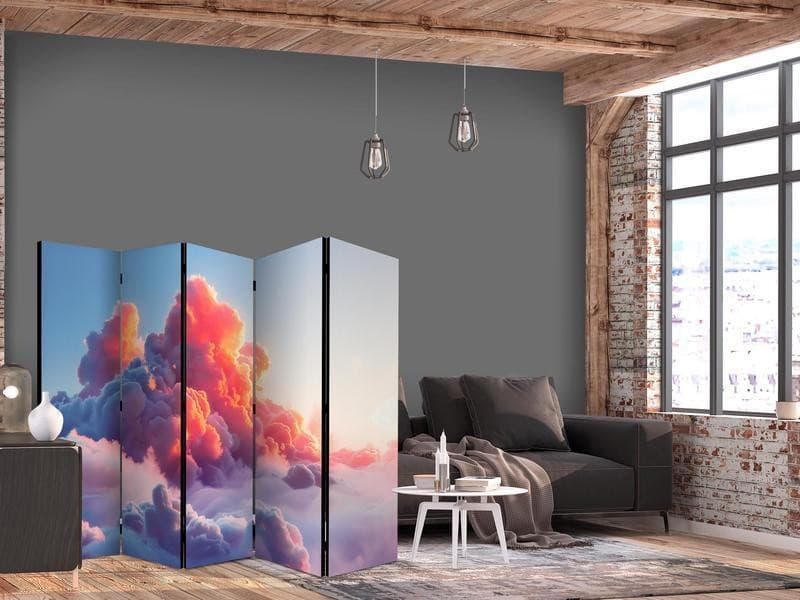 Paravento - Twilight Spectacle: Clouds in Shades of Pink and Purple in Occhiali Collezione Casa - Trebisacce, commercioVirtuoso.it
