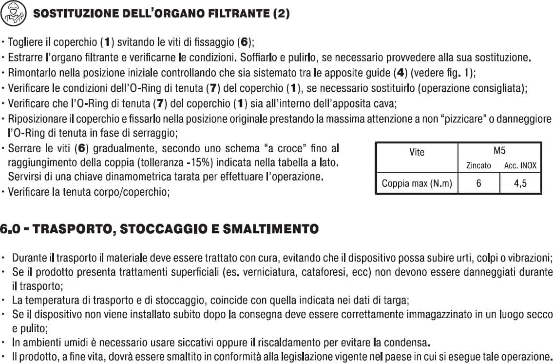 Filtro da 1/2" per caldaia a gas GPL in Accessori Aloiserw.com - Altomonte, commercioVirtuoso.it