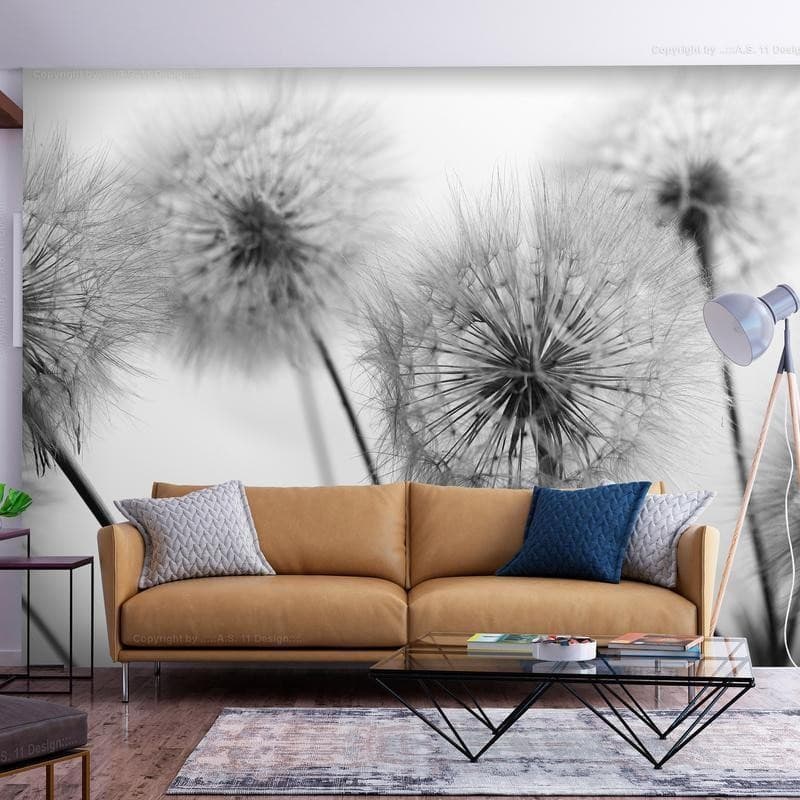 Carta da parati - Time for Dandelions - Second Variant in Carta da parati Collezione Casa - Trebisacce, commercioVirtuoso.it