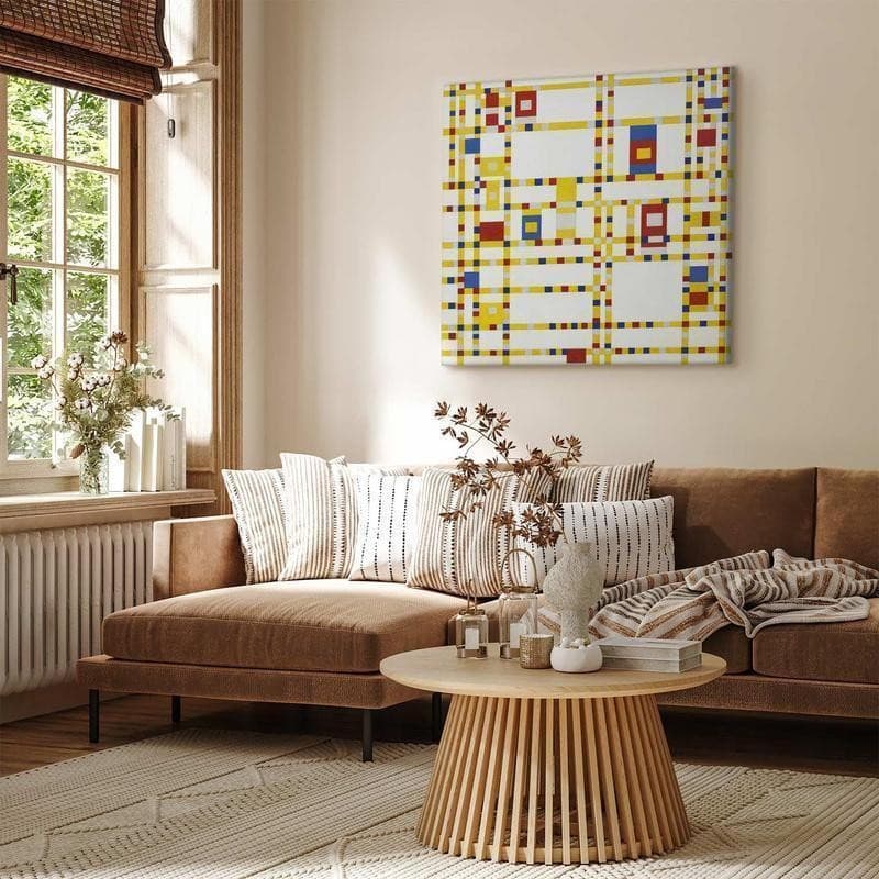 Quadro - Broadway Boogie Woogie (Piet Mondrian) in Poster e stampe Collezione Casa - Trebisacce, commercioVirtuoso.it