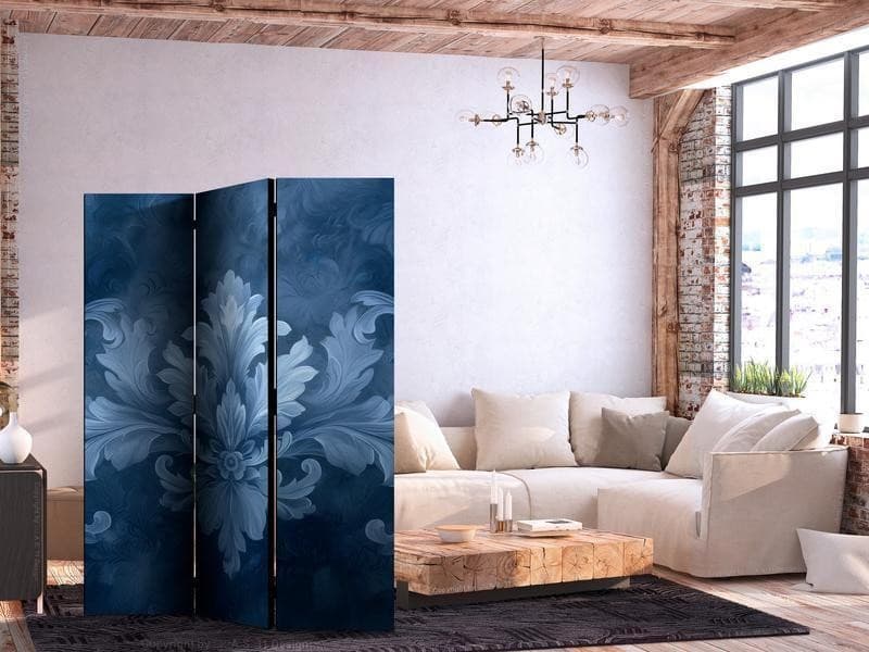 Paravento eleganza in blu e tonalità fredde tre ante in Paraventi Collezione Casa - Trebisacce, commercioVirtuoso.it