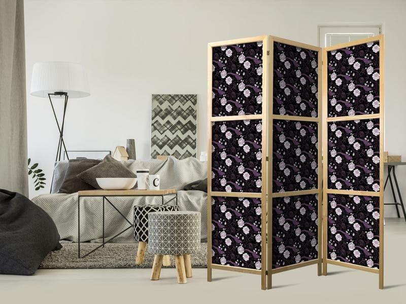 Paravento giapponese Uccelli e fiori di peonia 3 ante in Paraventi Collezione Casa - Trebisacce, commercioVirtuoso.it
