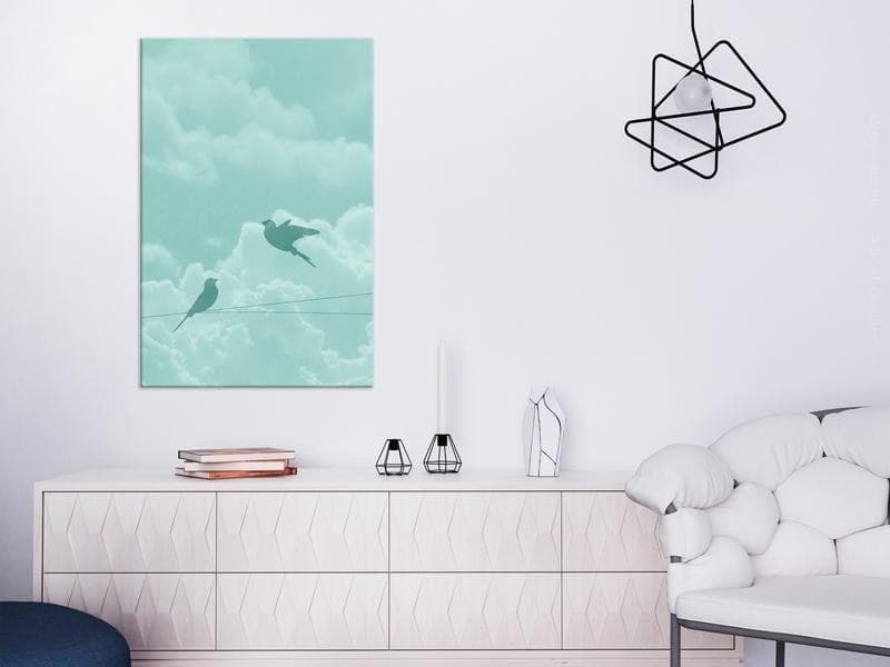 Quadro - Shadow of Flight (1 Part) Vertical in Poster e stampe Collezione Casa - Trebisacce, commercioVirtuoso.it