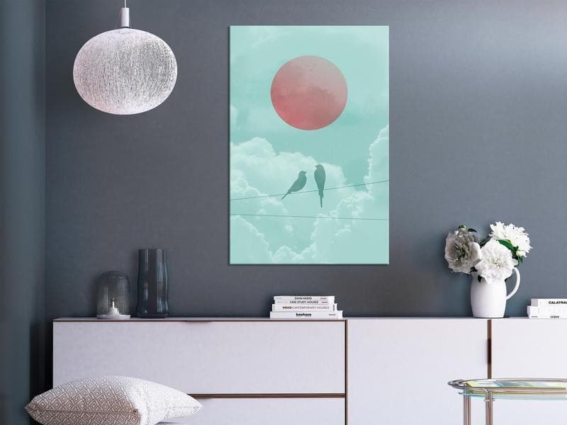 Quadro - Pastel Sunset (1 Part) Vertical in Poster e stampe Collezione Casa - Trebisacce, commercioVirtuoso.it