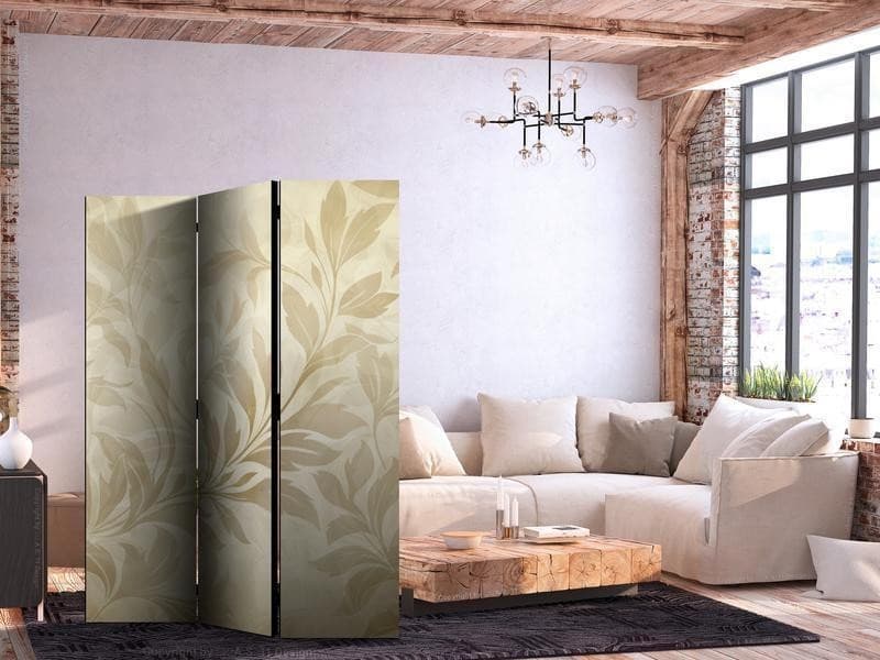 Paravento Foglie rampicanti beige 3 ante in Paraventi Collezione Casa - Trebisacce, commercioVirtuoso.it