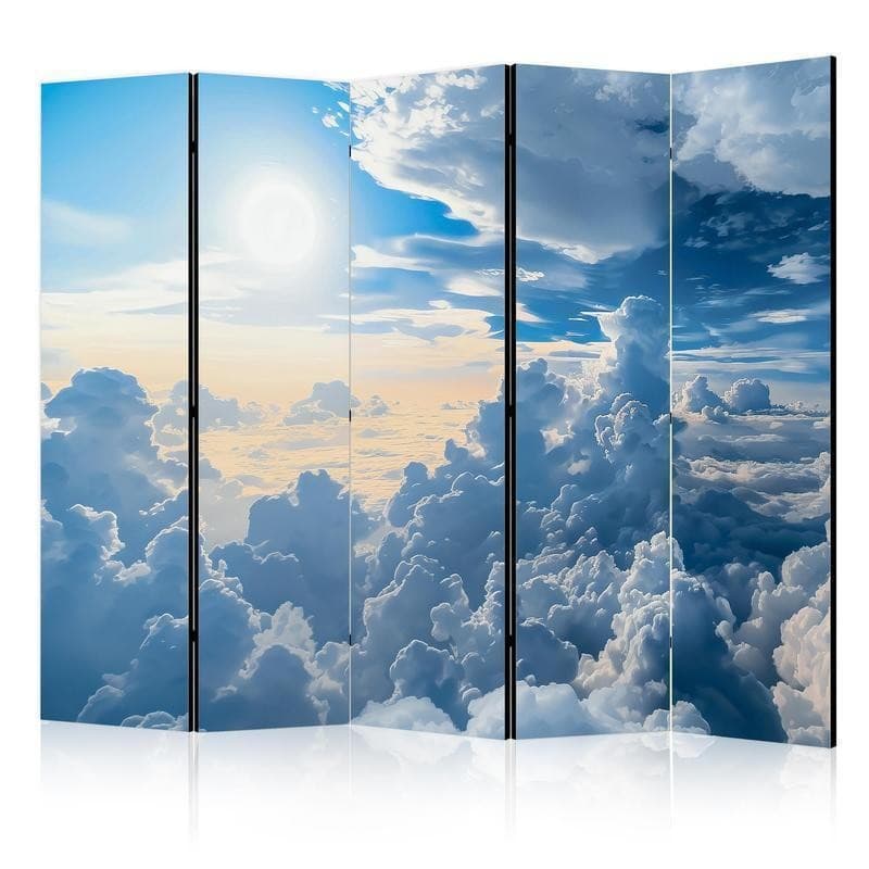 Paravento - Symphony of Light: The Sun and Clouds Coordinating in a Beautiful Sky in Paraventi Collezione Casa - Trebisacce, commercioVirtuoso.it