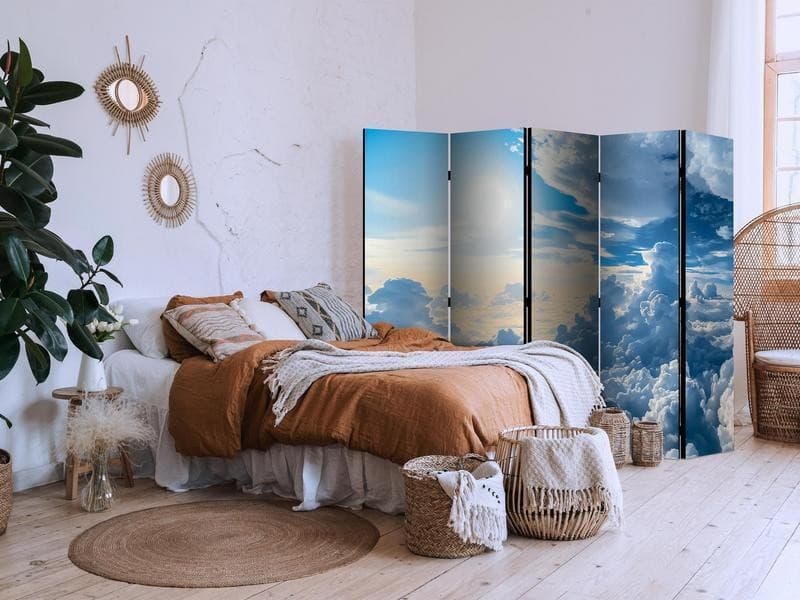 Paravento - Symphony of Light: The Sun and Clouds Coordinating in a Beautiful Sky in Paraventi Collezione Casa - Trebisacce, commercioVirtuoso.it