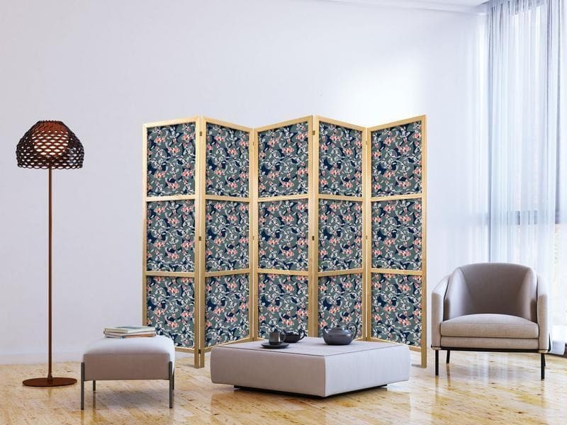 Paravento giapponese Pesci Koi tra foglie di ninfea 5 ante in Paraventi Collezione Casa - Trebisacce, commercioVirtuoso.it