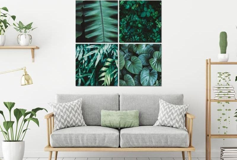 Quadro - Botanical Depth (4 Parts) in Poster e stampe Collezione Casa - Trebisacce, commercioVirtuoso.it