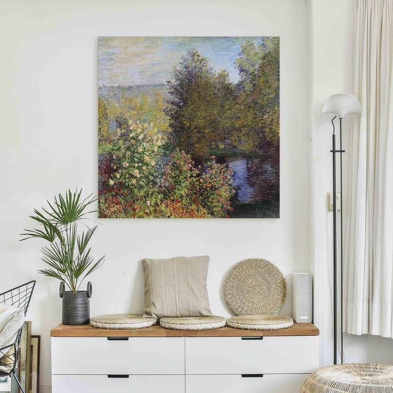 Quadro - Coin de jardin à Montgeron (Claude Monet) in Poster e stampe Collezione Casa - Trebisacce, commercioVirtuoso.it