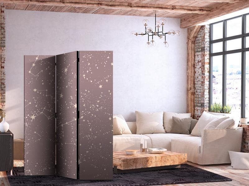 Paravento - Night Sky - Artistic Constellations and Stars in Pastel Shades in Paraventi Collezione Casa - Trebisacce, commercioVirtuoso.it