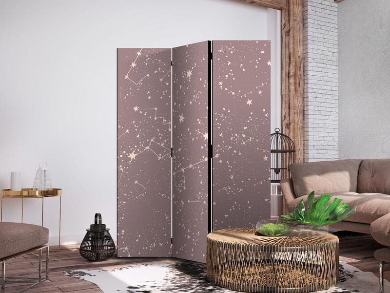 Paravento - Night Sky - Artistic Constellations and Stars in Pastel Shades in Paraventi Collezione Casa - Trebisacce, commercioVirtuoso.it