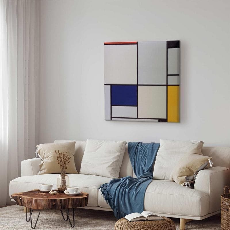 Quadro - Tableau I (Piet Mondrian) in Poster e stampe Collezione Casa - Trebisacce, commercioVirtuoso.it