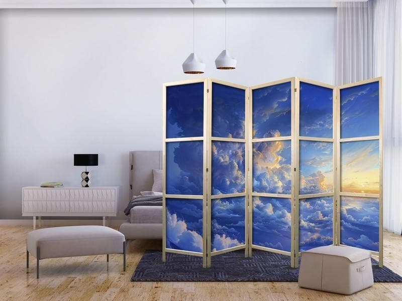 Paravento giapponese - When the Sky Becomes a Canvas: Artistic Creation of Nature in the Clouds in Paraventi Collezione Casa - Trebisacce, commercioVirtuoso.it