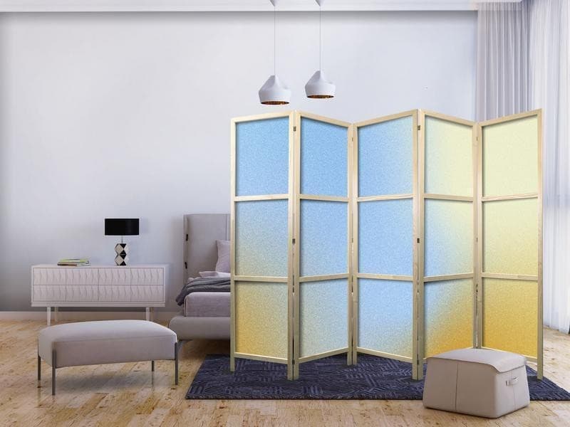 Paravento giapponese - Energetic Gradient - Gradient Composition in Vibrant Colors in Paraventi Collezione Casa - Trebisacce, commercioVirtuoso.it