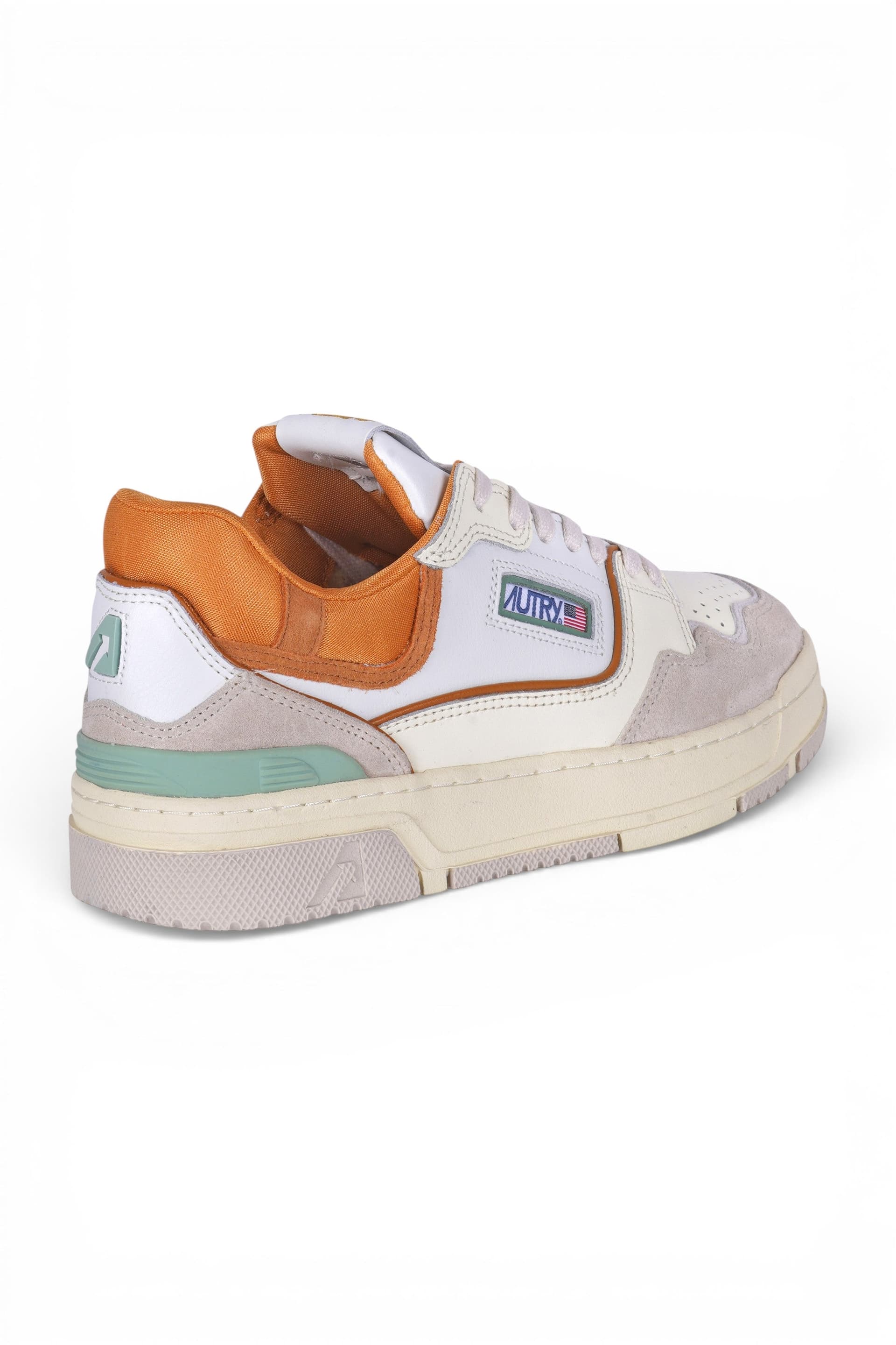 AUTRY Autry - Sneakers - 470546 - Beige/Arancione da donna in Sneaker casual Drestige - Casamassima, commercioVirtuoso.it