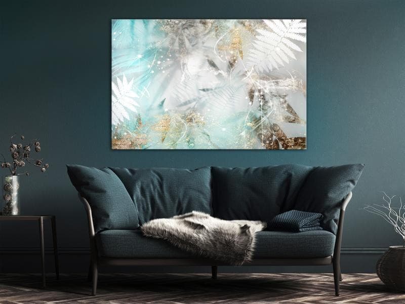 Quadro - Turquoise Dream (1 Part) Wide in Poster e stampe Collezione Casa - Trebisacce, commercioVirtuoso.it