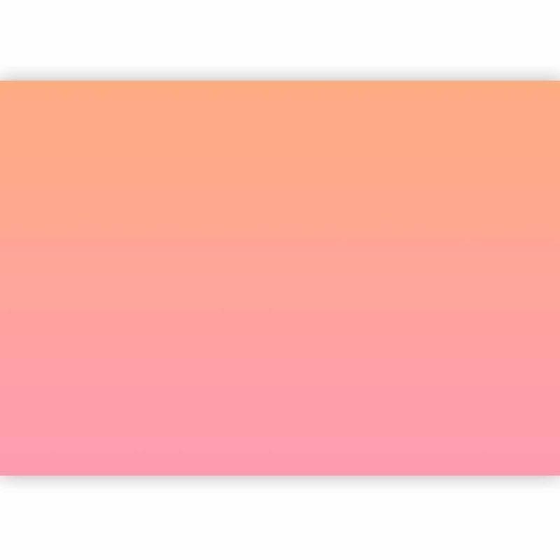 Carta da parati - Warm Sunset - Gradient Background from Orange to Pink in Carta da parati Collezione Casa - Trebisacce, commercioVirtuoso.it