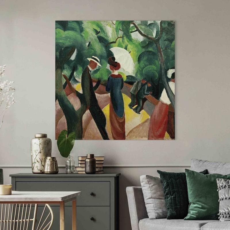 Quadro - Promenade (August Macke) in Poster e stampe Collezione Casa - Trebisacce, commercioVirtuoso.it