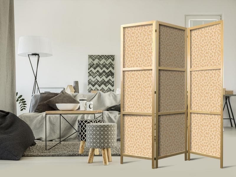 Paravento giapponese - Tiny Dots - Optimistic Pattern in Peach Colors in Paraventi Collezione Casa - Trebisacce, commercioVirtuoso.it