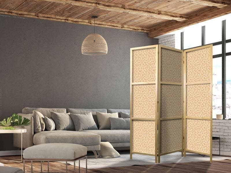 Paravento giapponese - Tiny Dots - Optimistic Pattern in Peach Colors in Paraventi Collezione Casa - Trebisacce, commercioVirtuoso.it
