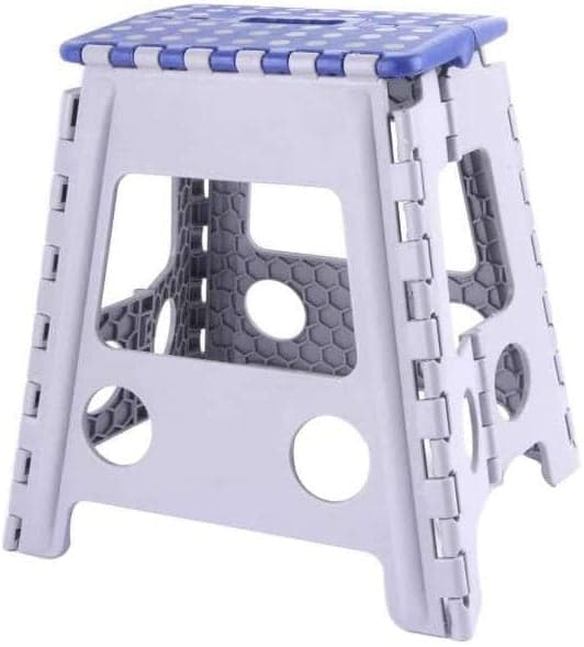SGABELLO PIEGHEVOLE MULTIUSO - materiale PP - portata kg 150 cm.29x22x39; in prodotto EuroStore07 - Alatri, commercioVirtuoso.it