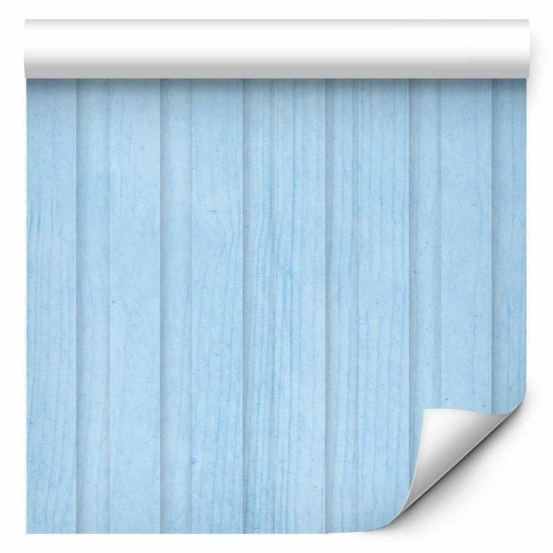 Tappezzeria murale - Blue Panels - Wooden planks in a pastel blue shade in Carta da parati Collezione Casa - Trebisacce, commercioVirtuoso.it
