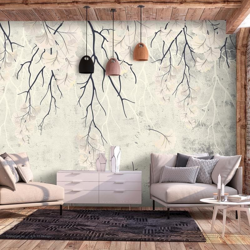 Carta da parati - Mysterious Plants - Second Variant in Carta da parati Collezione Casa - Trebisacce, commercioVirtuoso.it