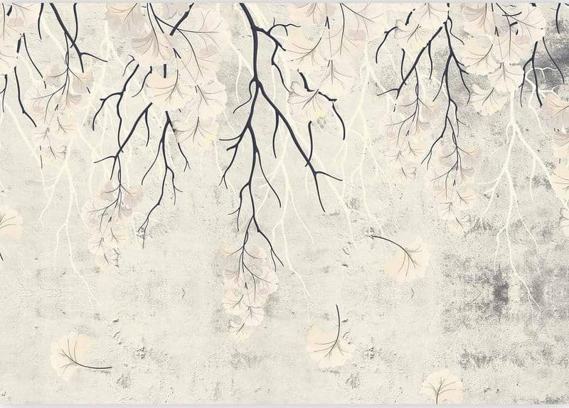 Carta da parati - Mysterious Plants - Second Variant in Carta da parati Collezione Casa - Trebisacce, commercioVirtuoso.it