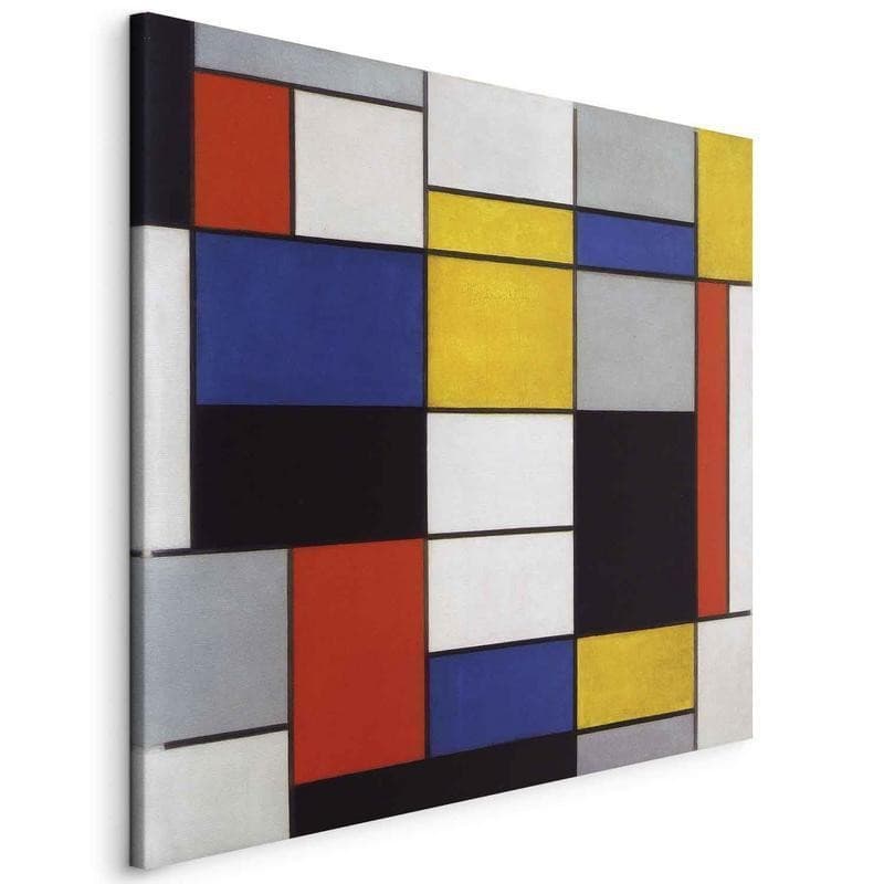 Quadro - Composition A (Piet Mondrian) in Poster e stampe Collezione Casa - Trebisacce, commercioVirtuoso.it