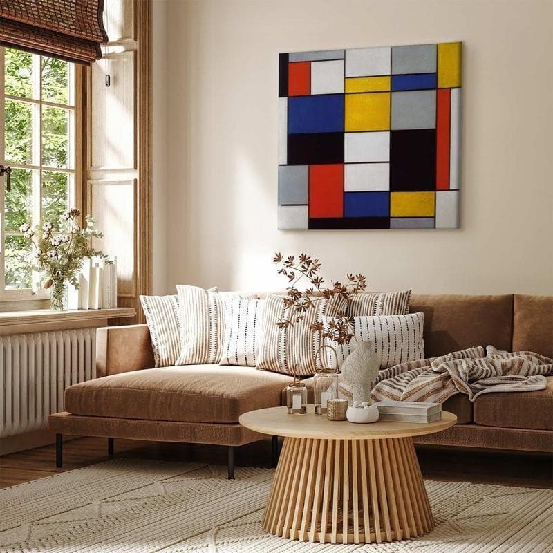 Quadro - Composition A (Piet Mondrian) in Poster e stampe Collezione Casa - Trebisacce, commercioVirtuoso.it