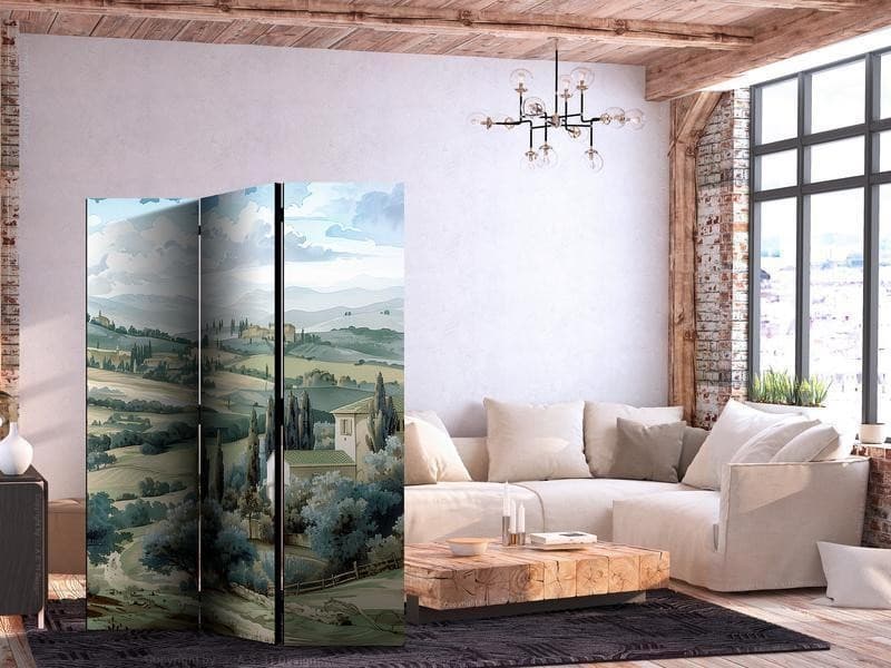 Paravento Paesaggio toscano 3 ante in Paraventi Collezione Casa - Trebisacce, commercioVirtuoso.it