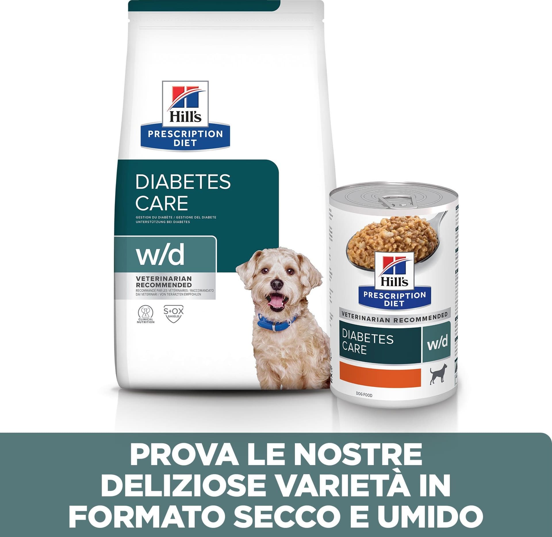 Hill's Prescription Diet Diabetes Care secco Cani Adulti pollo in Secco 101 Market - Poggibonsi, commercioVirtuoso.it