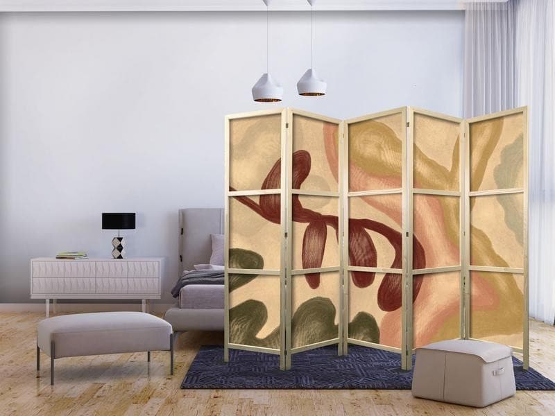 Paravento giapponese Figure astratte 5 ante in Paraventi Collezione Casa - Trebisacce, commercioVirtuoso.it