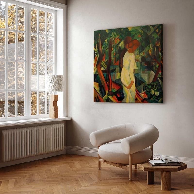 Quadro - Paar im Wald (August Macke) in Poster e stampe Collezione Casa - Trebisacce, commercioVirtuoso.it