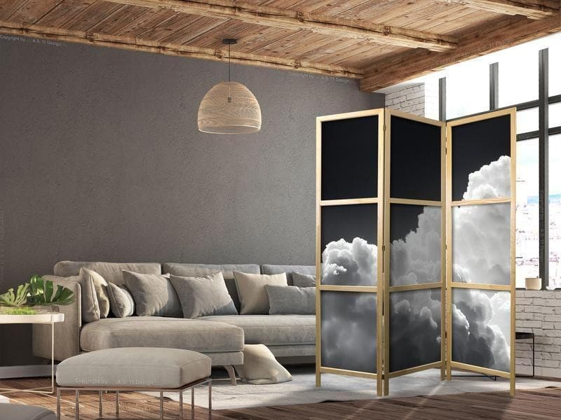 Paravento giapponese - Discover the Infinite Play of Sunlight – Clouds and Shadows in the Sky in Paraventi Collezione Casa - Trebisacce, commercioVirtuoso.it