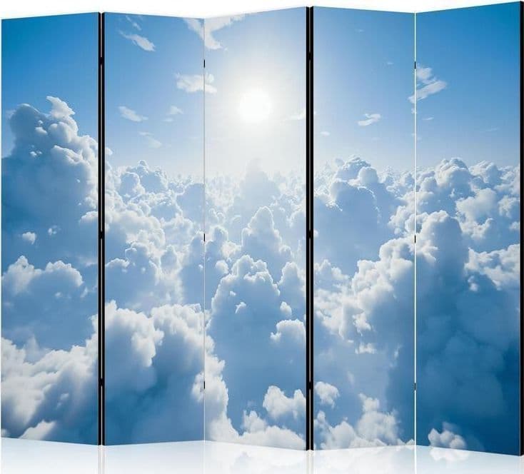 Paravento - Heavenly Calm: Warm Rays of the Sun