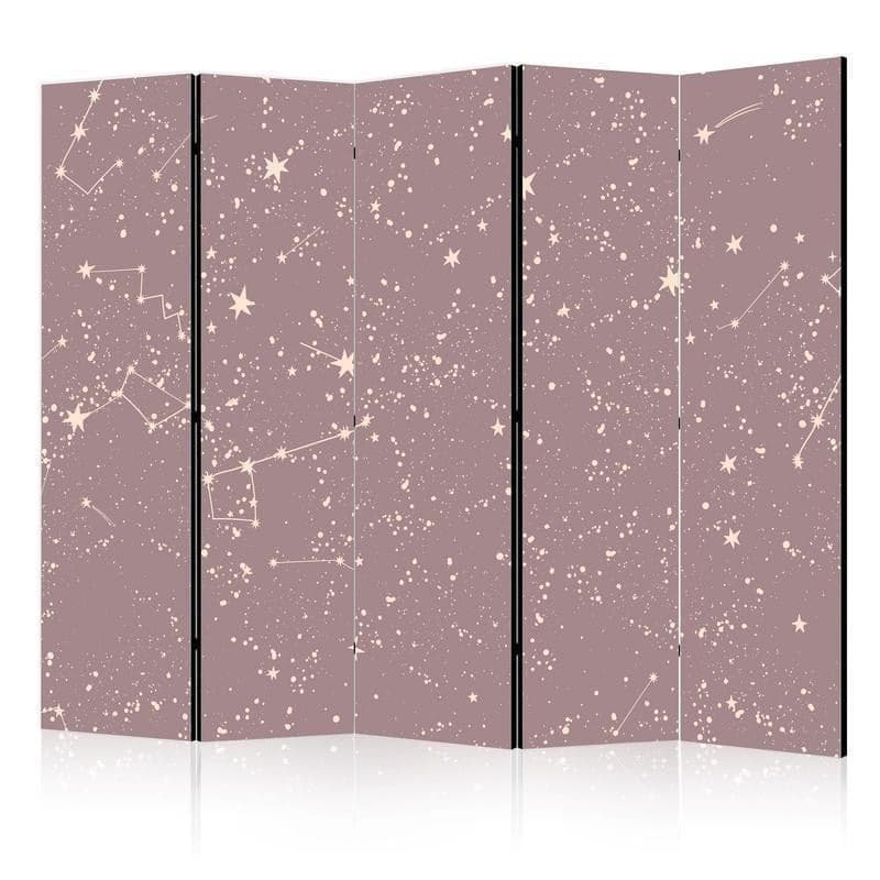 Paravento - Night Sky - Artistic Constellations and Stars in Pastel Shades in Paraventi Collezione Casa - Trebisacce, commercioVirtuoso.it