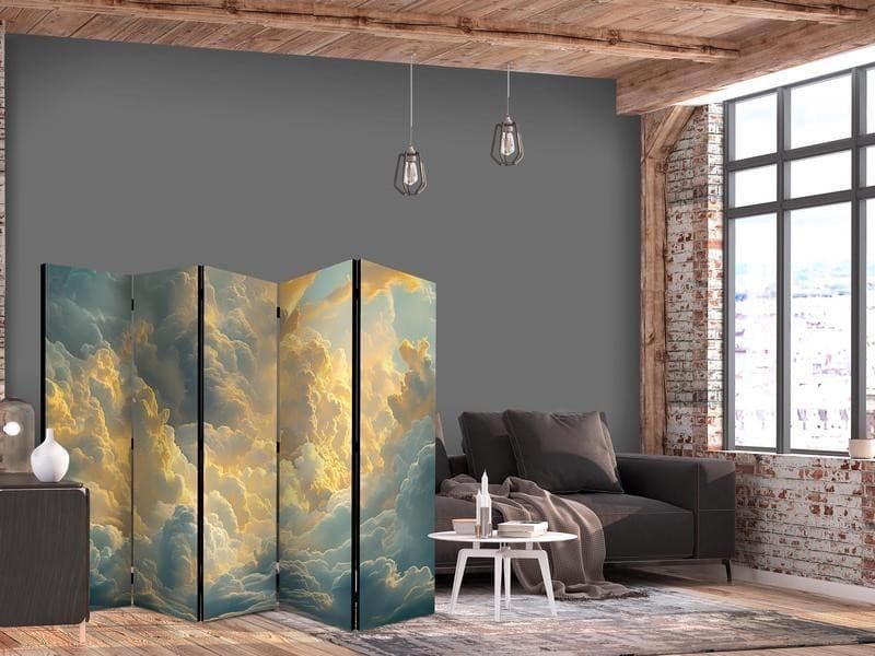 Paravento - The Last Breath of the Day: Clouds Illuminated by Evening Glow in Luci notturne per bambini Collezione Casa - Trebisacce, commercioVirtuoso.it