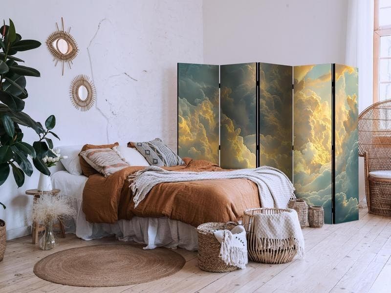 Paravento - The Last Breath of the Day: Clouds Illuminated by Evening Glow in Luci notturne per bambini Collezione Casa - Trebisacce, commercioVirtuoso.it