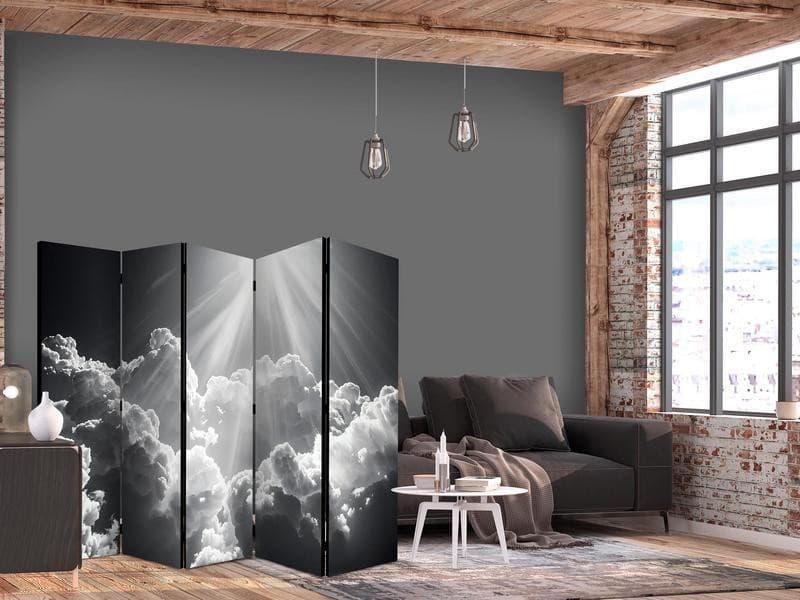 Paravento - Hope in the Clouds: Inspiring Rays of the Sun – Awaken Emotions in Paraventi Collezione Casa - Trebisacce, commercioVirtuoso.it