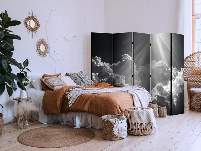 Paravento - Hope in the Clouds: Inspiring Rays of the Sun – Awaken Emotions in Paraventi Collezione Casa - Trebisacce, commercioVirtuoso.it