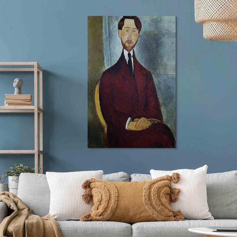 Quadro - Leopold Zborowski (Amedeo Modigliani) in Poster e stampe Collezione Casa - Trebisacce, commercioVirtuoso.it