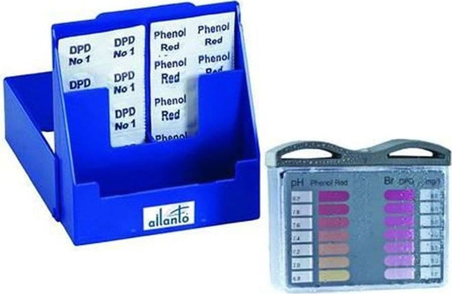 KIT TESTER PH + BROMO ANALISI ACQUA con n.20 pastiglie reagenti in prodotto EuroStore07 - Alatri, commercioVirtuoso.it
