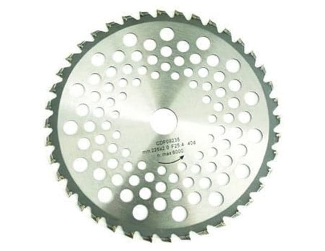 DISCO AL WIDIA PER DECESPUGLIATORE A 40 DENTI -- foro mm 25,4 spessore mm 2,0 in prodotto EuroStore07 - Alatri, commercioVirtuoso.it