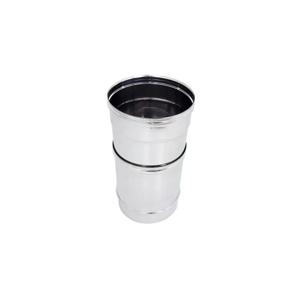 Tubo da 80mm in acciaio inox telescopico AISI 304 spessore 6/10 in Tubi di acciaio INOX Aloiserw.com - Altomonte, commercioVirtuoso.it