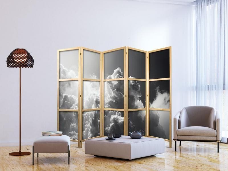 Paravento giapponese - Extraordinary Phenomenon: The Sun Illuminating Dark Clouds in Paraventi Collezione Casa - Trebisacce, commercioVirtuoso.it